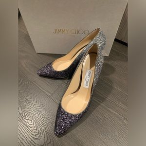 38.5 Silver/navy romy100 with topy